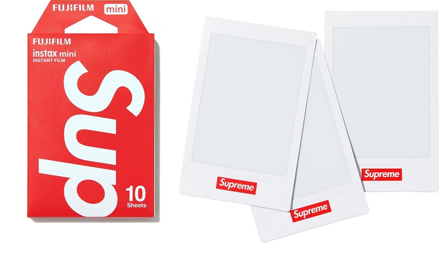 Supreme®/Fujifilm instax® Mini Instant Film (Pack of 10)